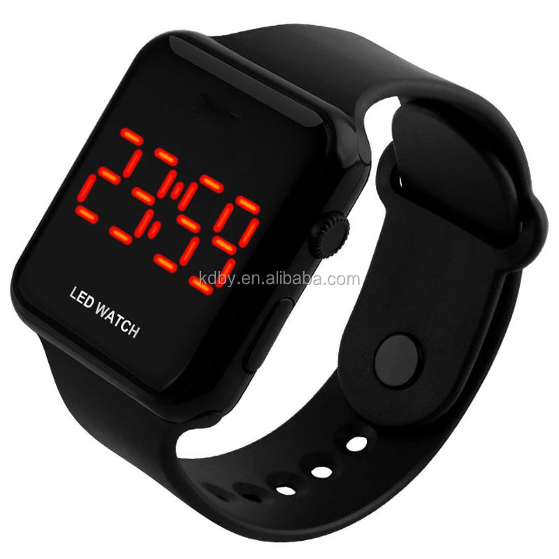 3ATM waterproof stainless steel back touch screen digital smart watch custom gold watches wholesale