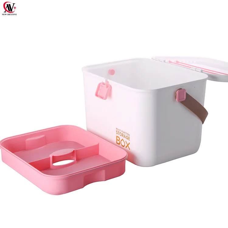 Emergency First Aid Kit Organizer Plastic Storage Container Large Medical Boxes
