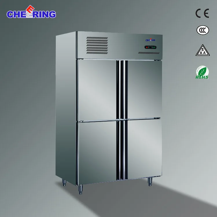Китайский производитель коммерческий холодильник с двойной температурой морозильник и