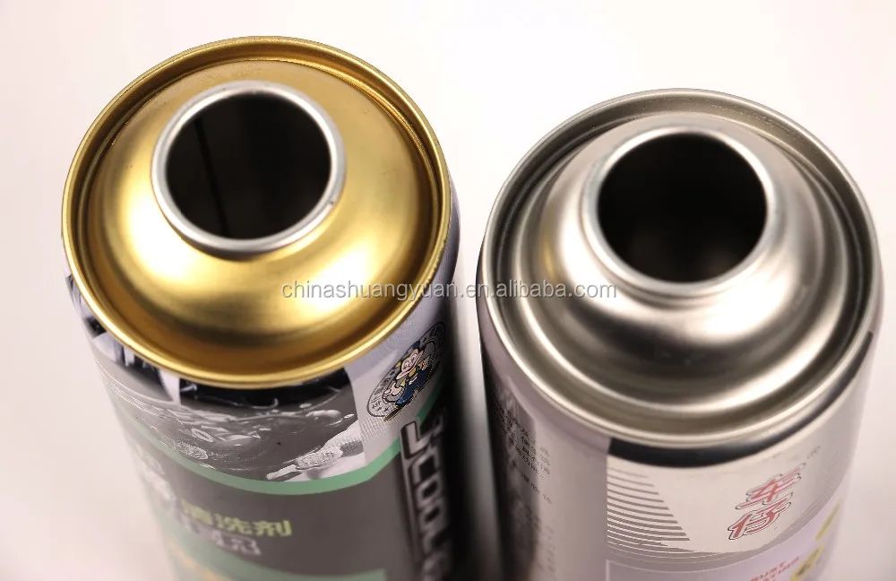 Custom printed tin box empty aerosol can