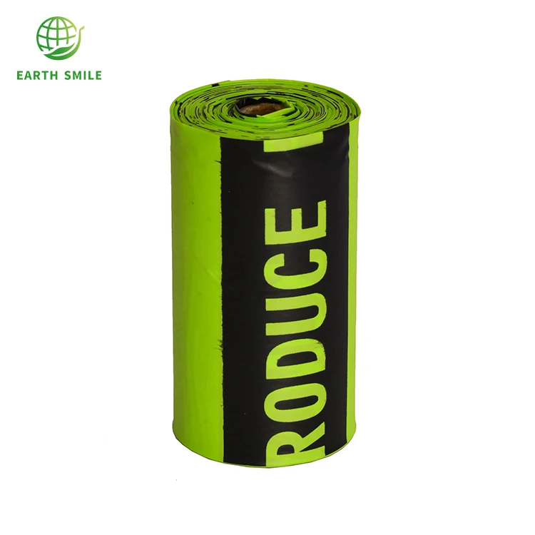 AS-4736 ASTM D6400 EN13432 биоразлагаемый мешок для отходов собак и копов для домашних животных с индивидуальной печатью