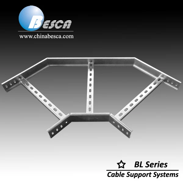 Aluminium cable ladder size 300/450/600x100mm