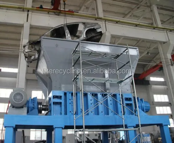 
Used scrap metal shredder used car shredder 