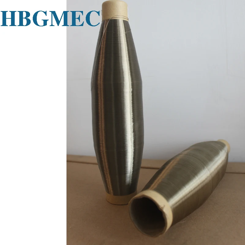 Высокопрочная трикотажная пряжа из базальтового волокна