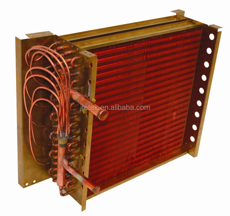 Copper Tube Finned Evaporator for water chiller,cold room
