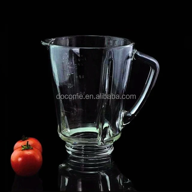 GA-BL-A26 Round 1.3L Soda Lime Glass Blender Jar Juicer Part from BLENDERJAR Brand vaso de vidrio licuadora