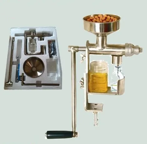 Stainless steel cold press small manual Sunflower Sesame peanut oil expeller machine