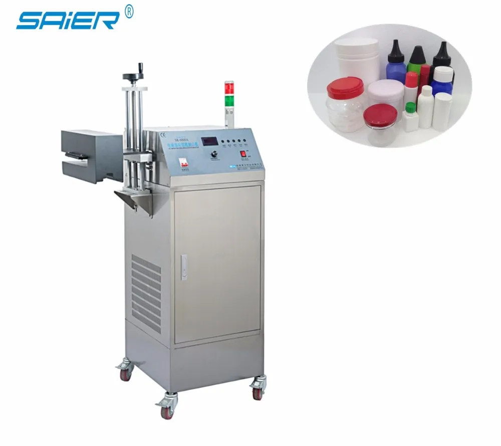 continuous induction sealer machine electromagnetic foil sealer for production line