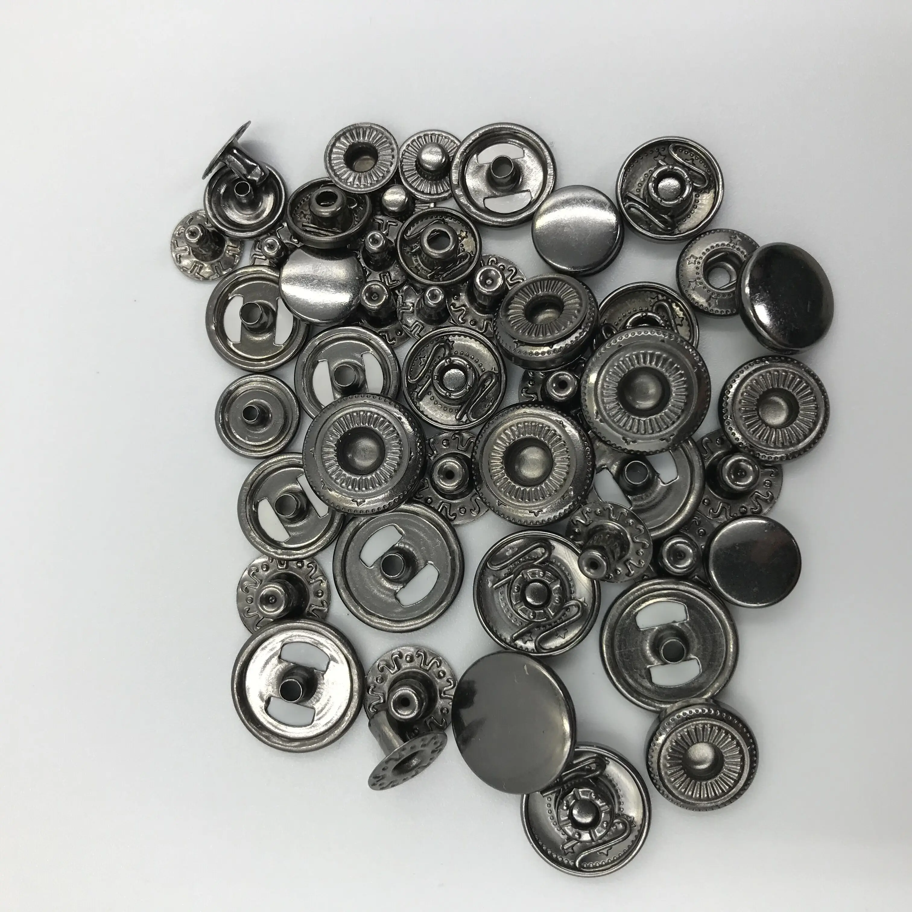 Custom Logo Metal Snap Button for Jeans Jacket