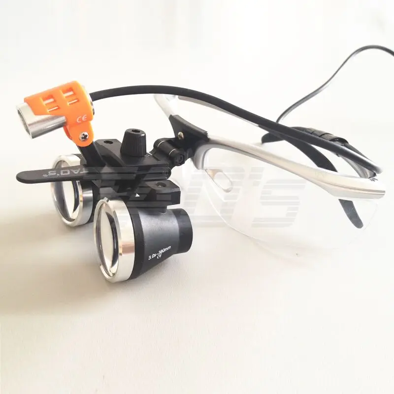 CE ISO approval TAOS  3.0x surgical loupes with light