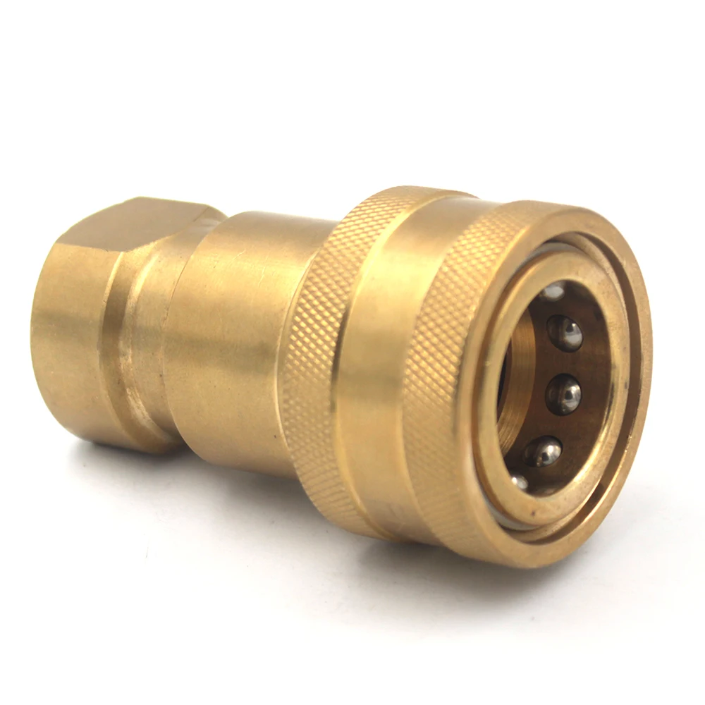 Кзд 1/2 дюймов ISO7241-1B Parker 60 латунь обмена двойное уплотнительное кольцо для смены навесного оборудования для воды шланг для подачи воздуха