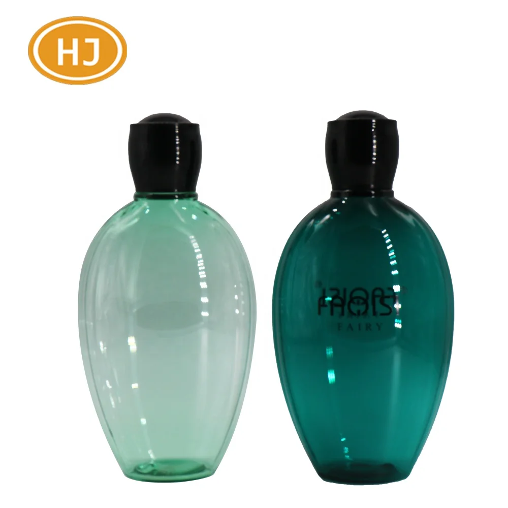
High quality Oval Shape 300ml Empty Plastic PET Bottle 