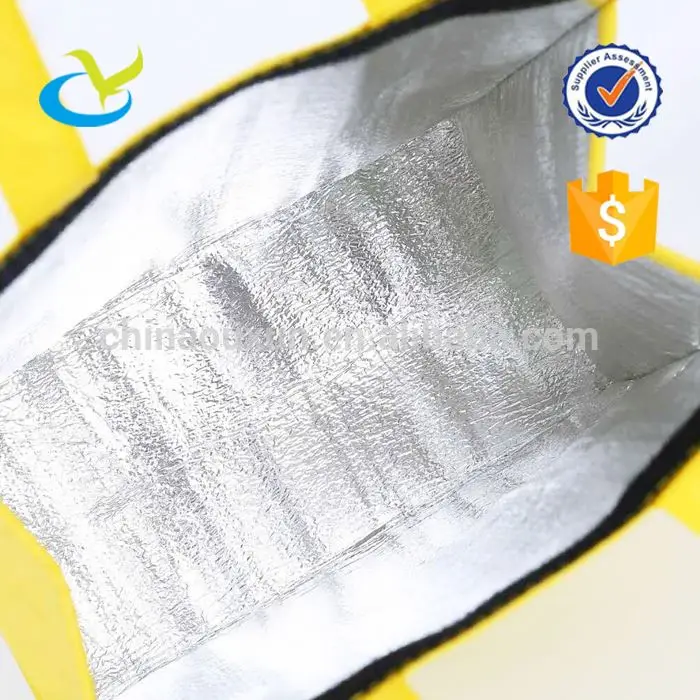
Custom promotional cheap non-woven isothermal can cooler bag 