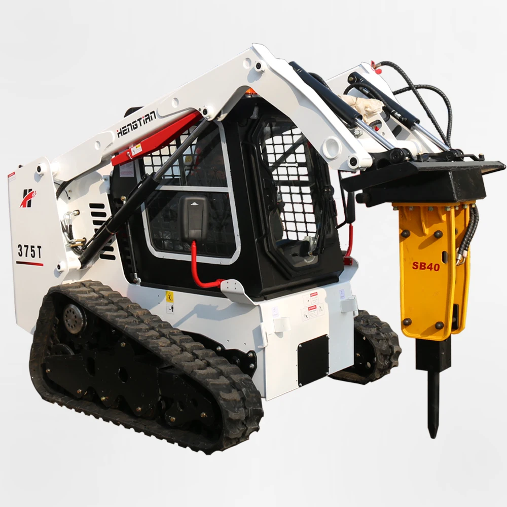RUBBER TRACK SKID STEER MULTI TERRAIN LOADER HIGH FLOW A/C CAB PILOT JOYSTICK