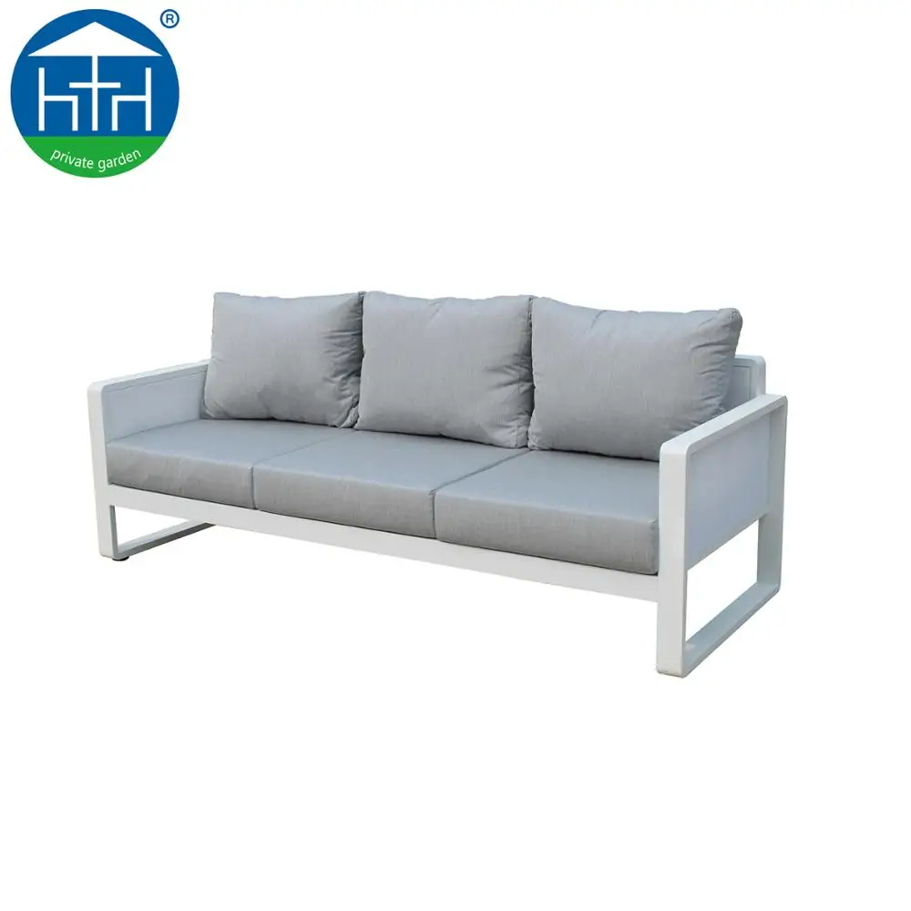 
Garden Furniture For Modern Powder Coating Aluminum Frame Outdoor Sofa Set 