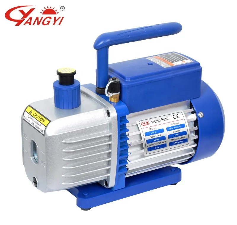 HVAC Refrigerant Vacuum Pump Rotary Vane air Vacuum Pump Single Stage 3CFM electric vacuum pump