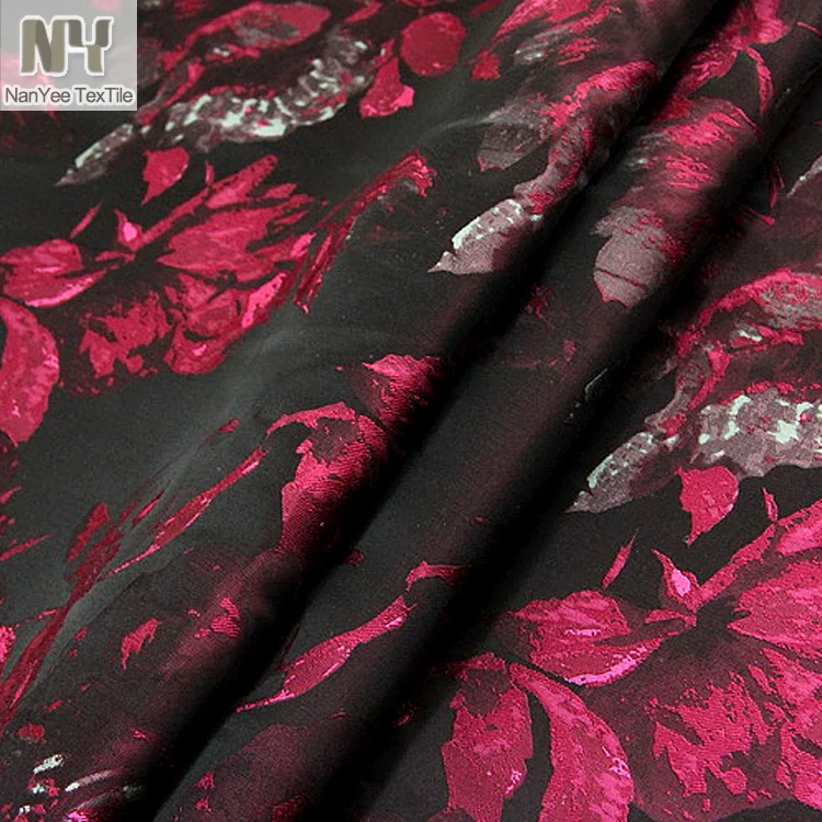 Nanyee Textile EU Market Low Minimum Fashion Jacquard Fabric For DRESS