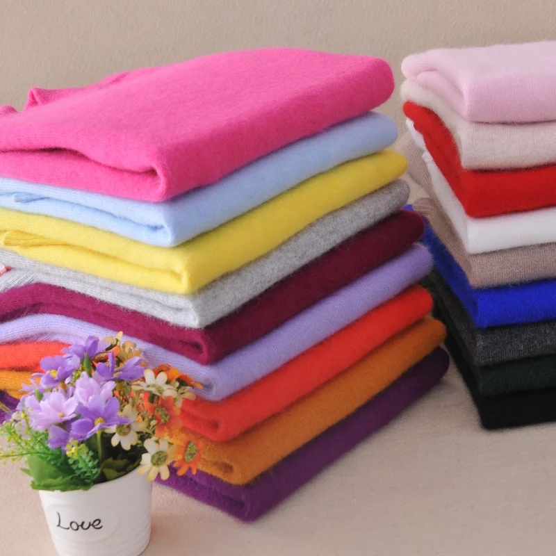 
New Wool Pure Cashmere Sweater Women Pullovers Long Sleeve Pull Femme Half Turtleneck Soft Tops Woman Sweaters Pullovers Sweater 