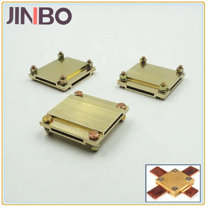 Square Tape Clamp 25x3mm Flat System Copper