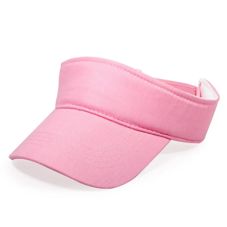 
children 100% cotton twill plain advertising baby kids children sun visor cap hats 