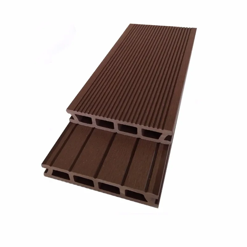 outside hollow eco-friendly wpc floor plastic lumber