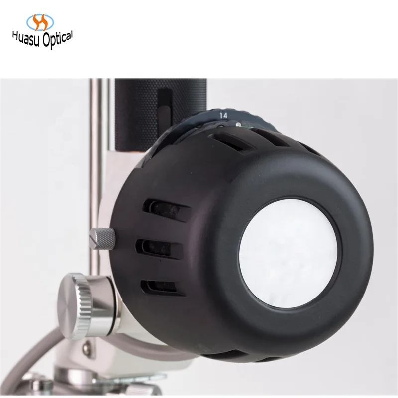 LED slit lamp microscope cheap price 2 step magnifications ophthalmic equipment optical slit lamps