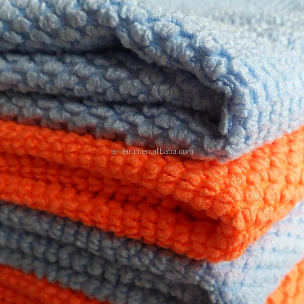 
Excellent Cleaning Ability microfiber terry towel rags fabric 