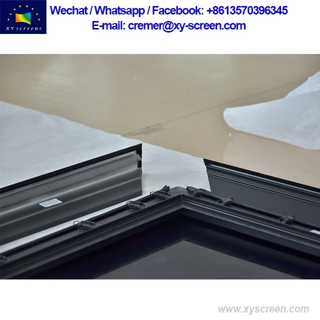 UST projector ultra thin frame projection screen home theater projection screen PET Crystal alr projector screen