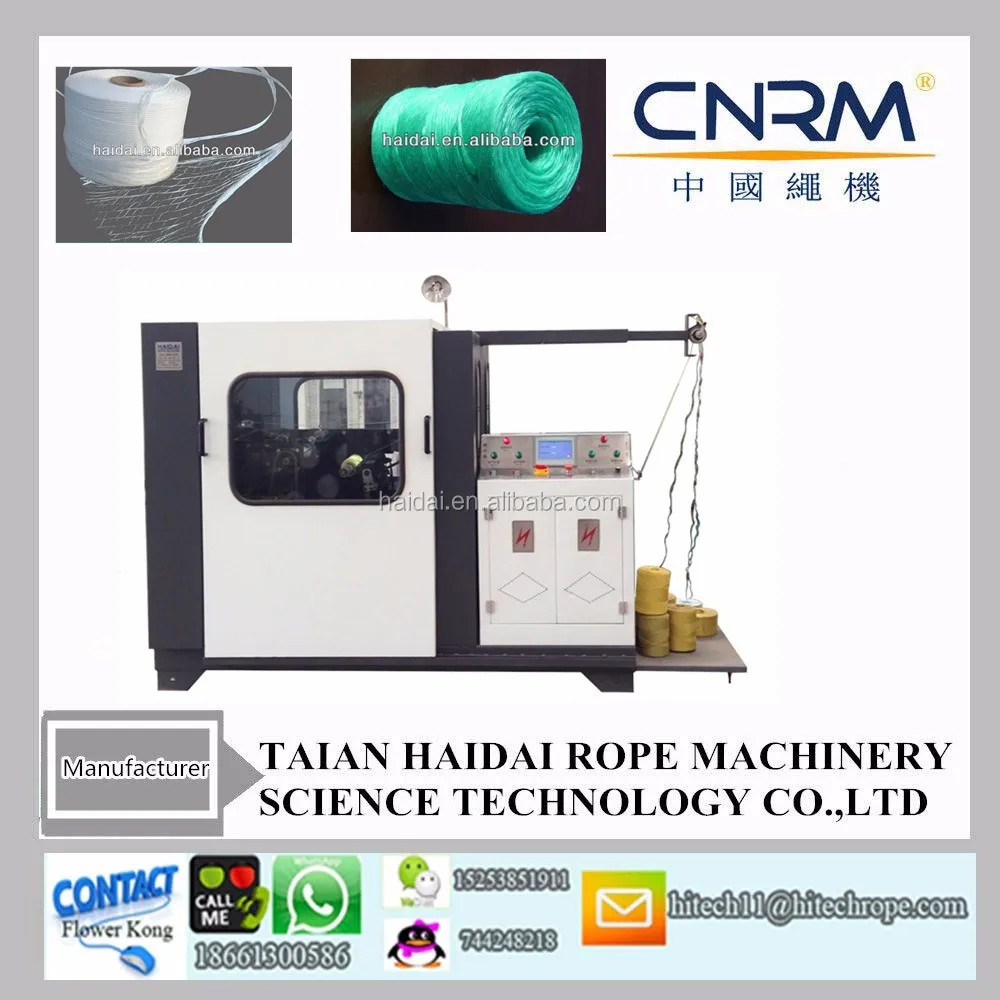 PE PP Моноволокна Веревку Пряжи Экструдер Машина Линии