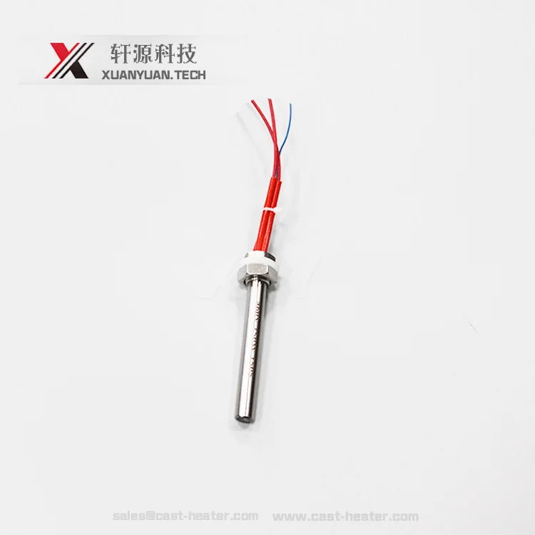 120v 80w screw flange single head cartridge heater