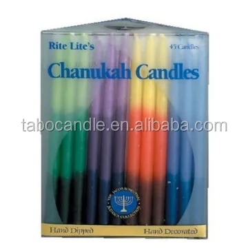 Белые свечи Ханука Safed