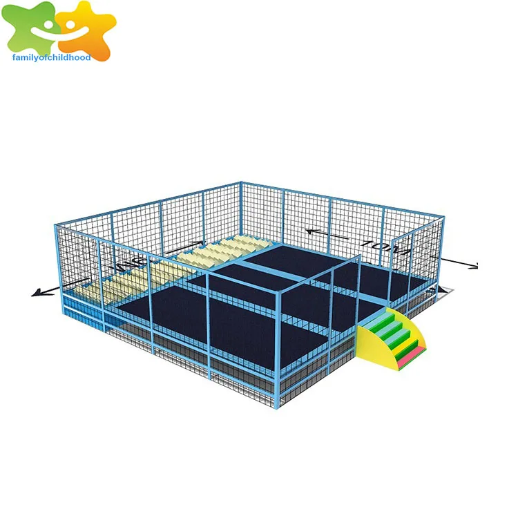 Bungy Trampoline indoor Batut Trampoline Fitness Trampoline With Handle