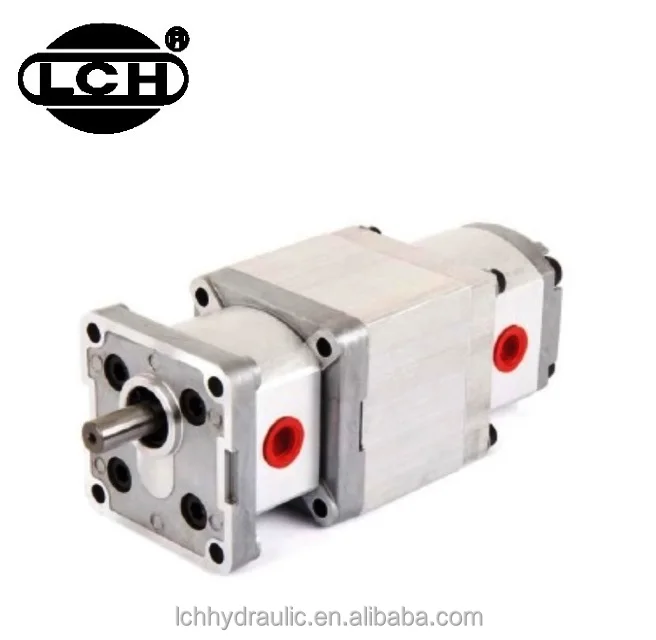 LCH mini forklift truck tandem hydraulic double gear oil pump
