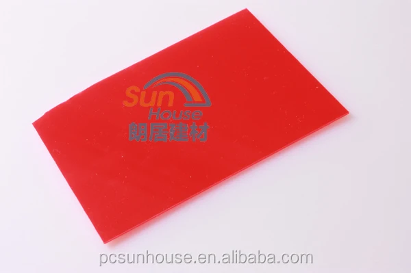 
Poly carbonate sheets solid soft face 