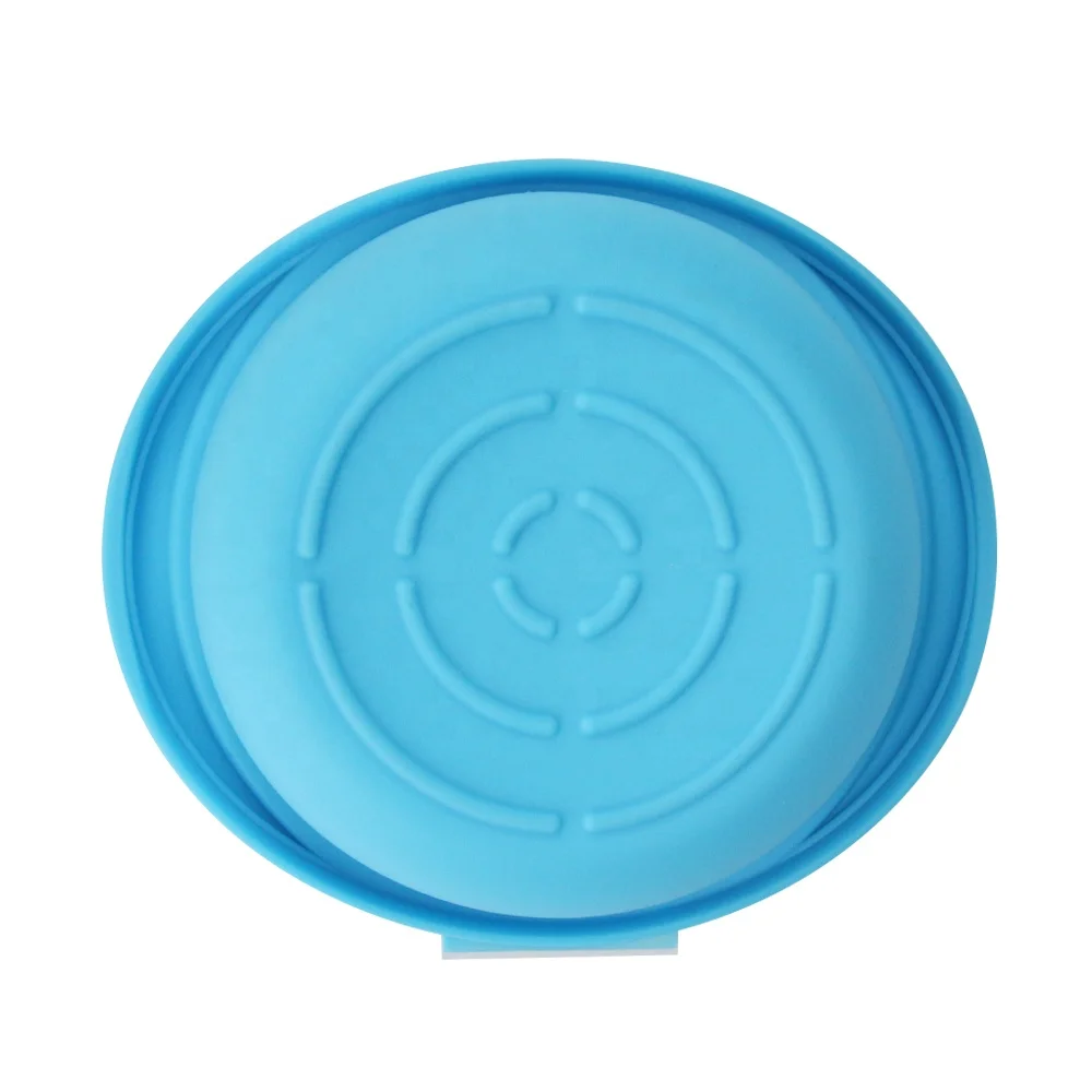 Кухонная посуда для микроволновой печи без бисфенола А, безопасная силиконовая круглая чаша, сковорода для выпечки, пароварка, плита с крышкой