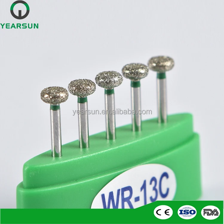 Mani carbide dental diamond burs with low price for high speed handpiece