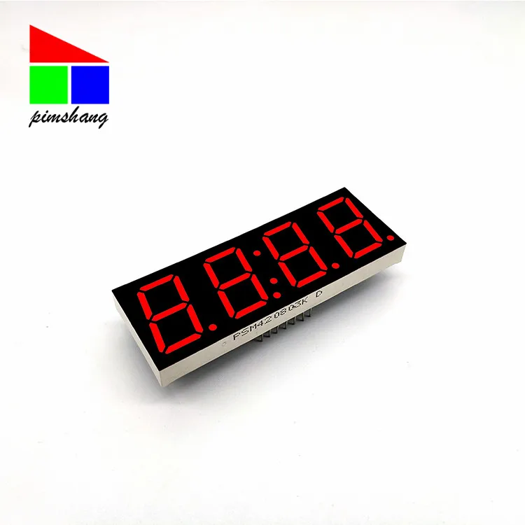 Factory price 4 bits 7 segments 0.8 inch for pulse dust removal display