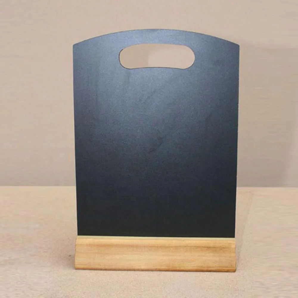 IBEI custom mini wood blackboard A4 A5 Stand Table Chalkboard