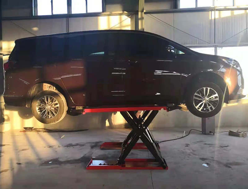 Super Thin Scissor Car Lift MT-ML3000ES