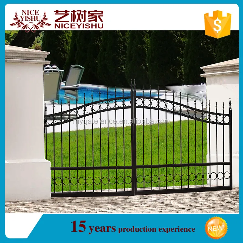 2016 последние Новинки итальянский Best Selling последние кованого железа дома главные ворота конструкций