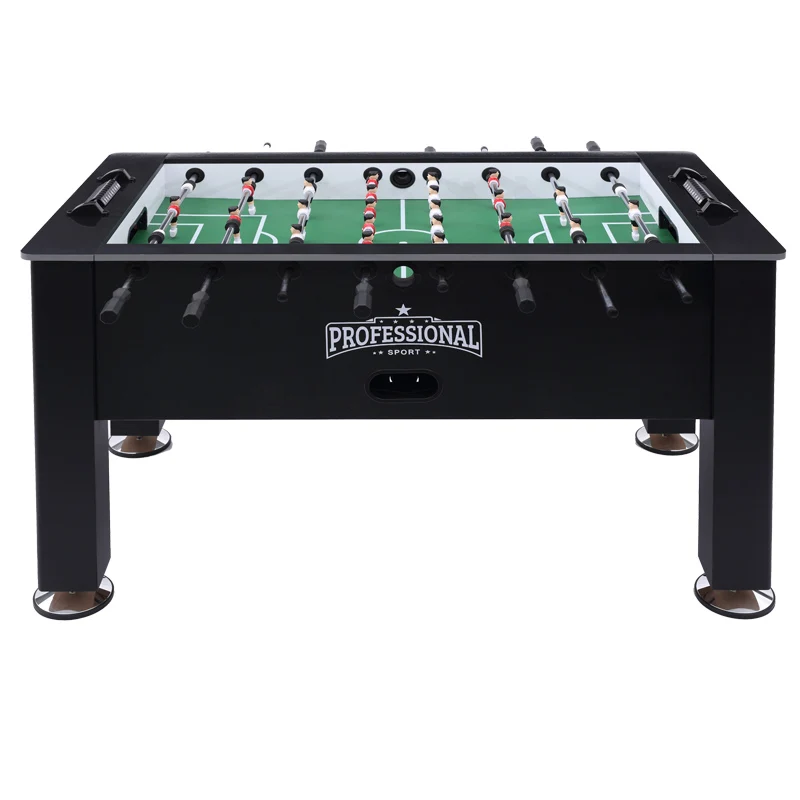 new indoor wooden soccer football goal kicker foosball table with accessory kit