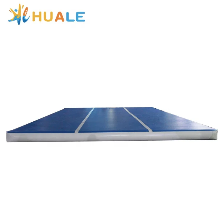 Factory Price Large Airtrack Gym Air Track Tumbling Mat Inflatable Airtrack For Gymnastics Home Use Carbon PVC Sides Gym