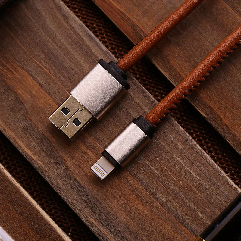 Foneng Magnetic 1m 2.4A USB Charging Cable 2018 Leather USB Cable