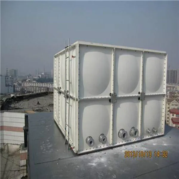 Fiberglass Water Reservoir Storage Tank FRP SMC GRP Insulated Water Storage Tank for Rain Water Food Grade Storage
