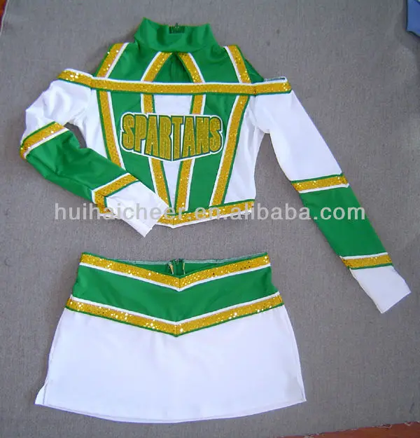 2018, униформа для чирлидинга с блестками