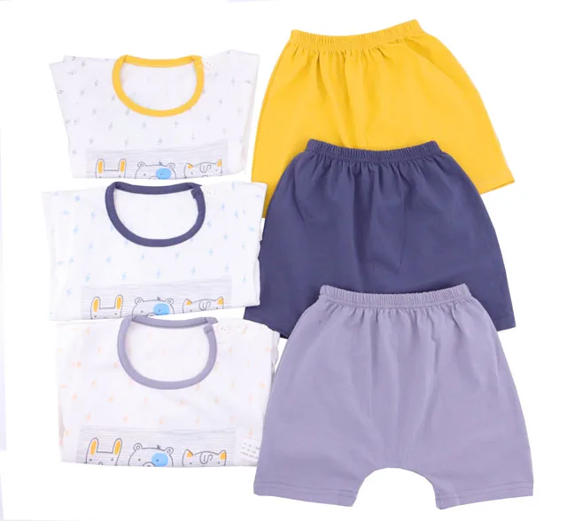 Оптовая продажа, одежда для маленьких мальчиков, летний комплект детской одежды, комплект детской одежды, хлопковая футболка с коротким рукавом + штаны