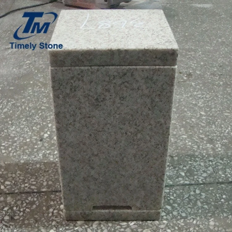 
white granite tombstone grave cemetery lamp lantern 