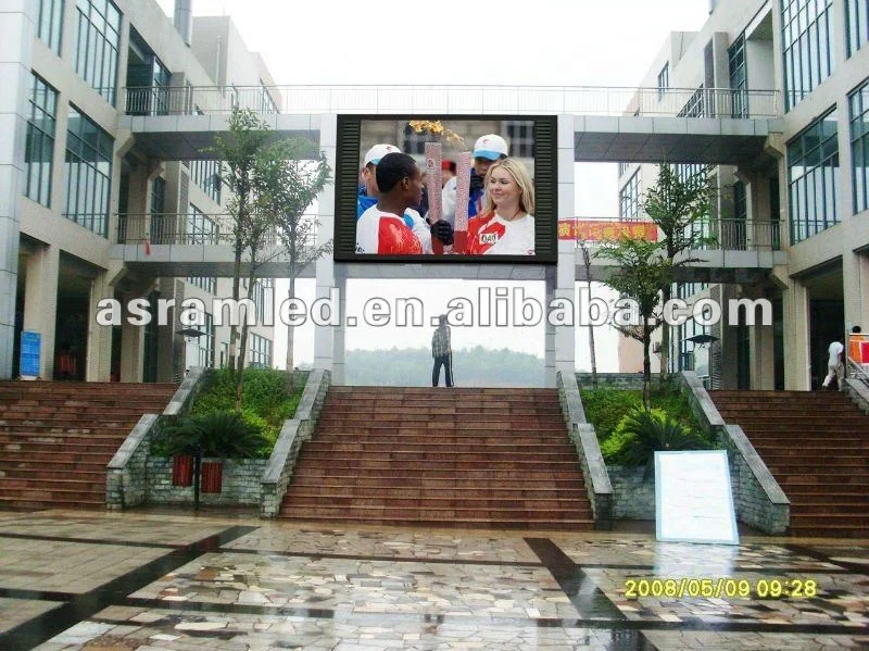 High quality 10mm Pixels full Color hd led video display screen with good price