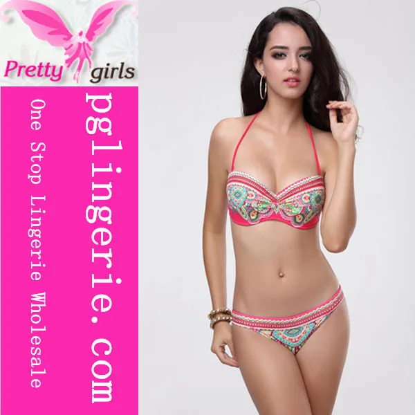 
Top Fashionable Hot Cheap Sexy Flag Bikini Swimwear 