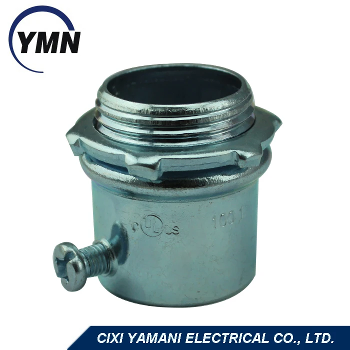 Factory Price Zinc Plated Steel EMT Connector